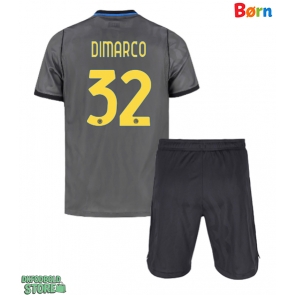 Inter Milan Federico Dimarco #32 Replika Babytøj Tredje sæt Børn 2026-27 Kortærmet (+ Korte bukser)